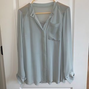 Long sleeve work blouse